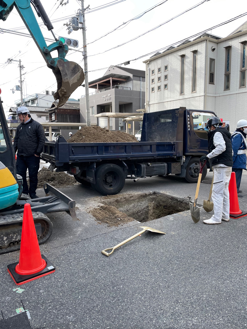 西部方面管理事務所管内下水管渠工事画像